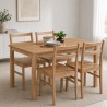 RIVAH Dining Table and 4 Chairs - JIJI.SG