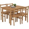 RIVAH Dining Table and 4 Chairs - JIJI.SG