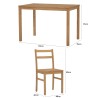 RIVAH Dining Table and 4 Chairs - JIJI.SG