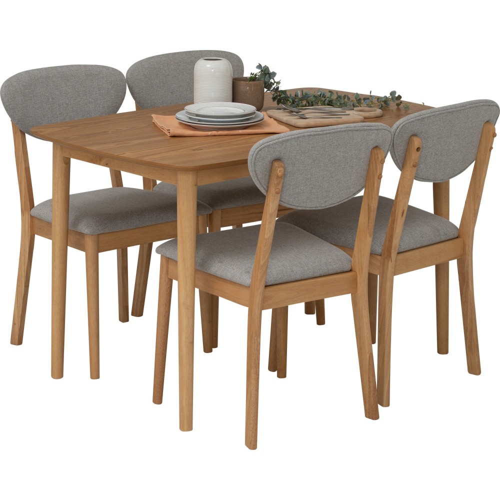 JOSIE Dining Table and 4 Chairs - JIJI.SG