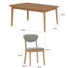 JOSIE Dining Table and 4 Chairs - JIJI.SG
