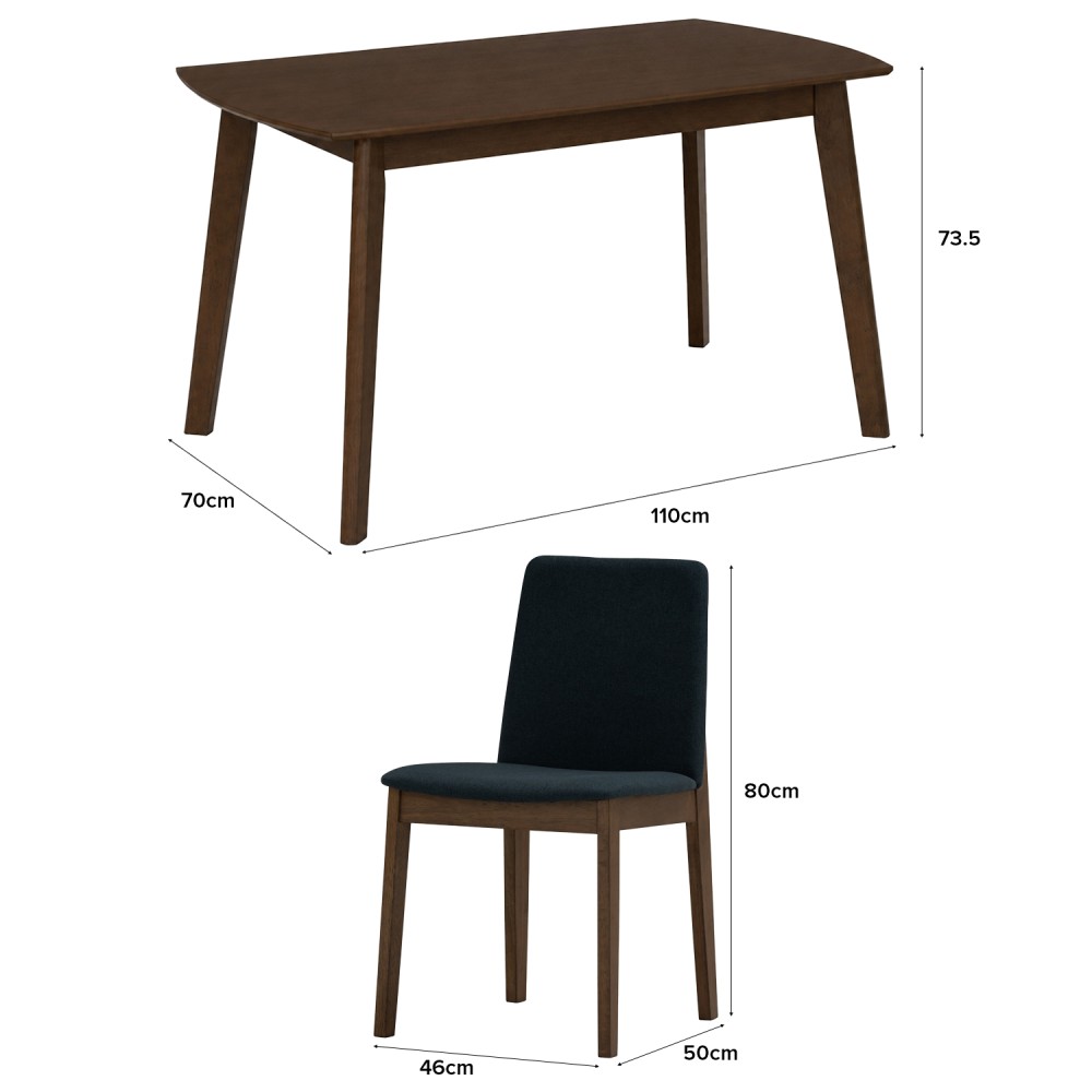 AVERY Dining Table and 4 Chairs - JIJI.SG