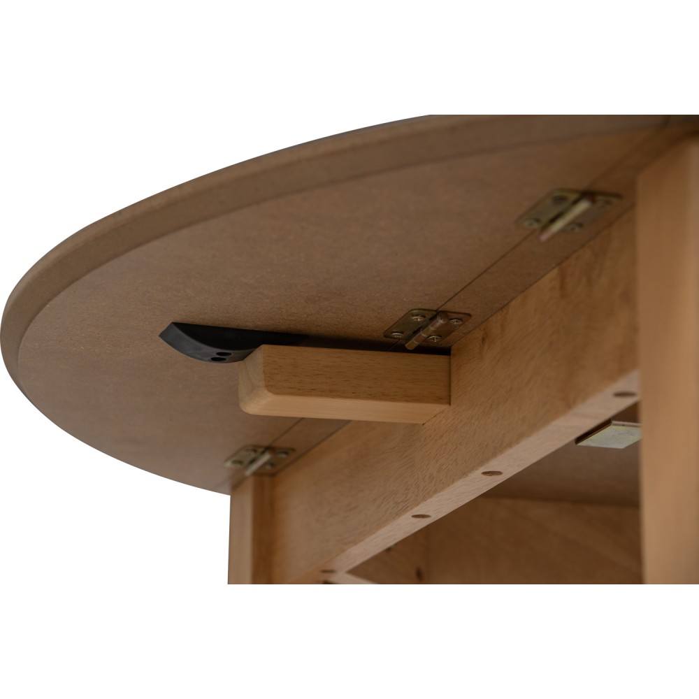 EFFIE Round Extendable Dining Table - JIJI.SG