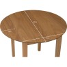 EFFIE Round Extendable Dining Table - JIJI.SG