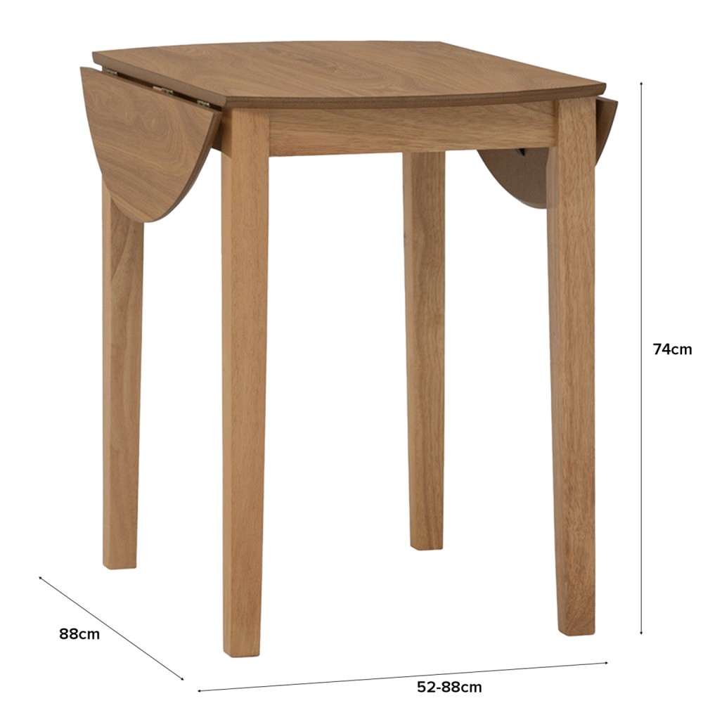 EFFIE Round Extendable Dining Table - JIJI.SG