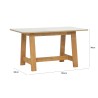 TRENTON Dining Table - JIJI.SG