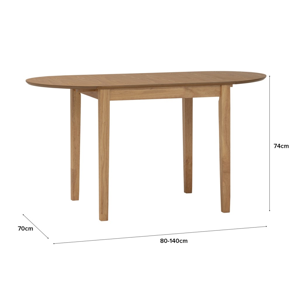 DORIC Extendable Dining Table - JIJI.SG