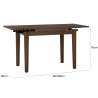 TOFFER Extendable Dining Table - JIJI.SG