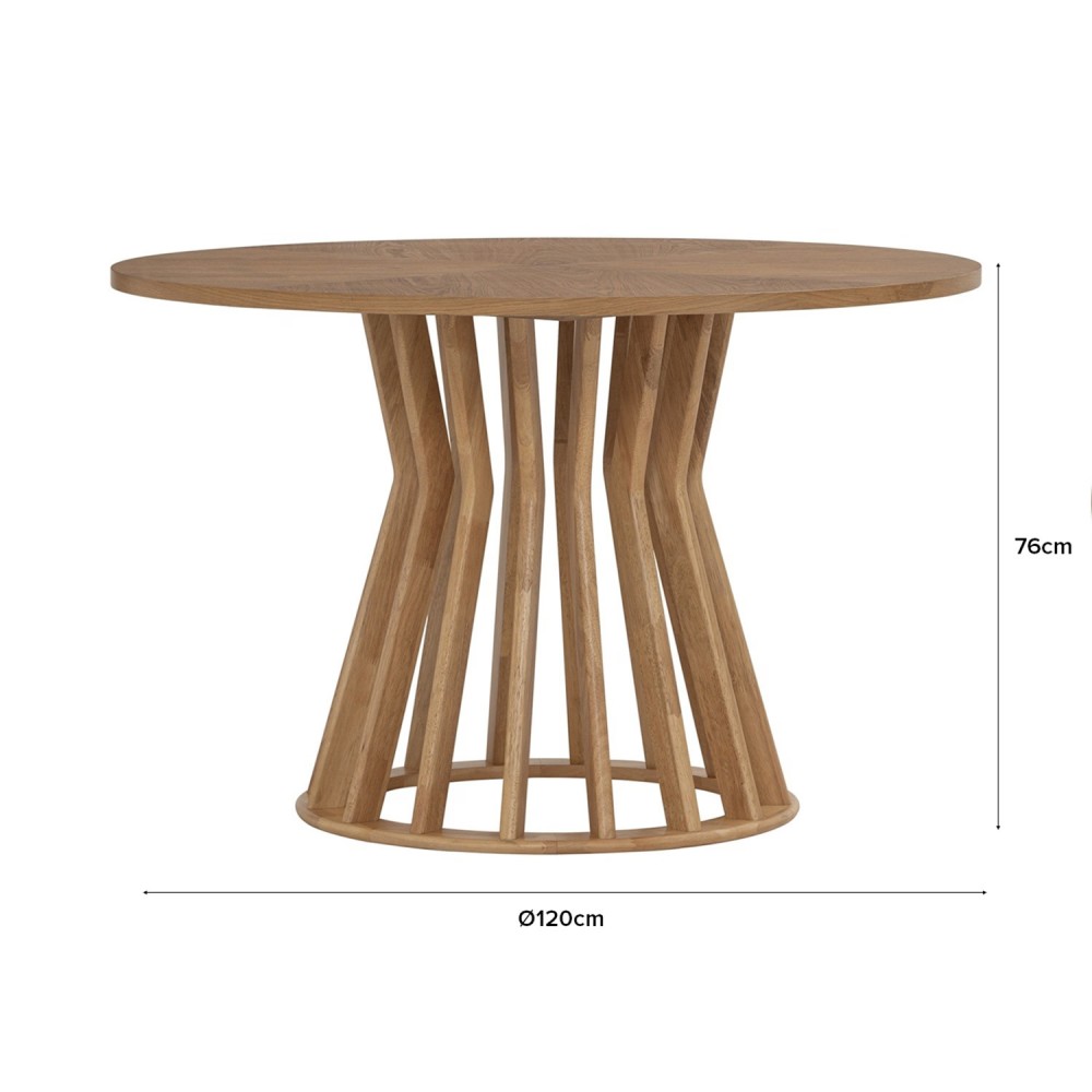 DONRIC Round Dining Table - JIJI.SG