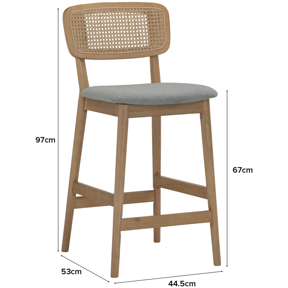 HARLO Bar Stool with Backrest - JIJI.SG