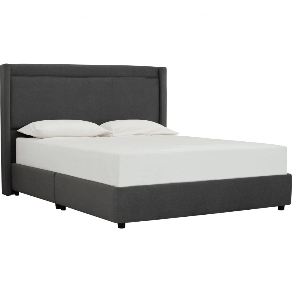 LILAH Upholstered Bed Frame - JIJI.SG