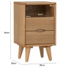 YORA Bedside Table - JIJI.SG