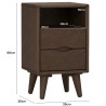 YORA Bedside Table - JIJI.SG