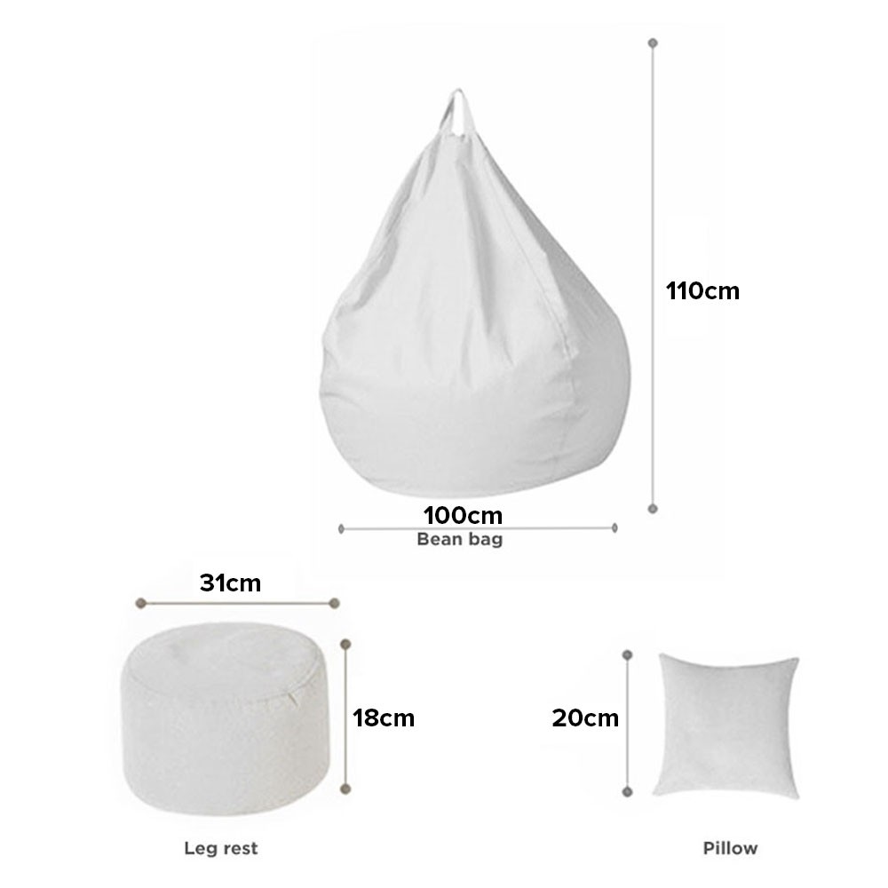 ROBBIS Bean Bag with Bean Stool - JIJI.SG
