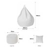 ROBBIS Bean Bag with Bean Stool - JIJI.SG