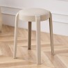 NATTA Cushioned Stool, Stackable - JIJI.SG