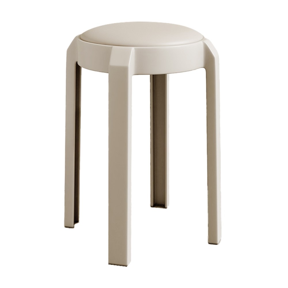NATTA Cushioned Stool, Stackable - JIJI.SG