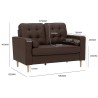 VENTO 2 Seater Sofa - JIJI.SG