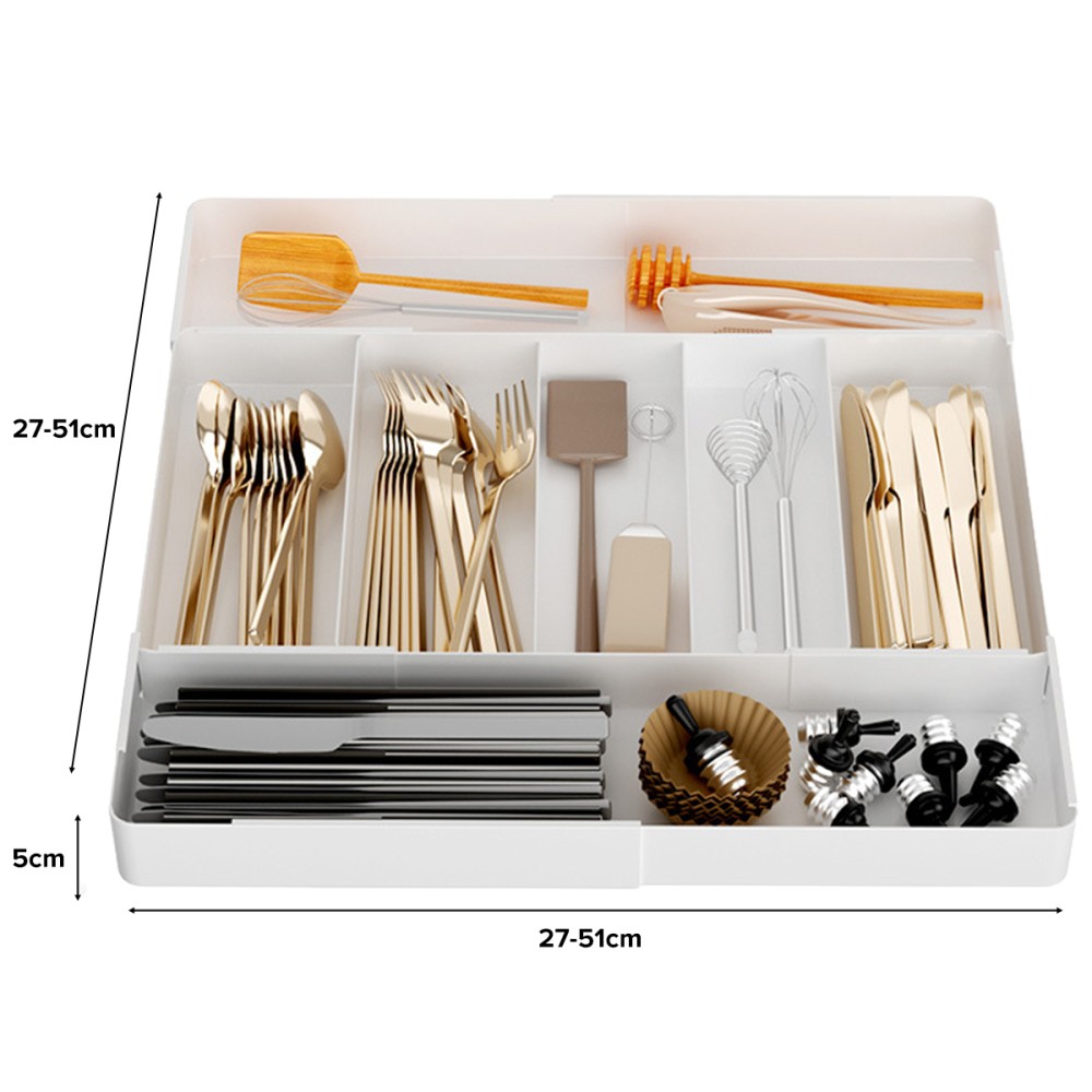 RUTLI Cutlery Organizer Utensil Tray - JIJI.SG