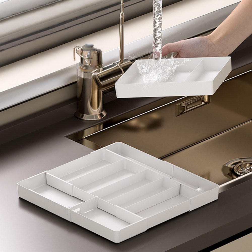 RUTLI Cutlery Organizer Utensil Tray - JIJI.SG