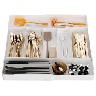RUTLI Cutlery Organizer Utensil Tray - JIJI.SG