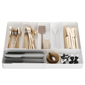 RUTLI Cutlery Organizer Utensil Tray - JIJI.SG