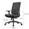 ELENA Office Chair without Headrest - JIJI.SG