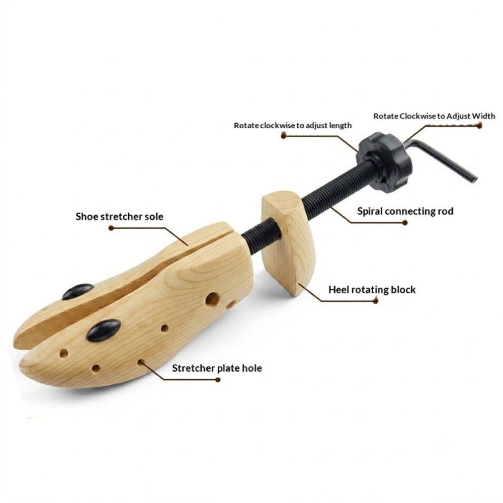 ELVIO Wooden Shoe Stretcher - JIJI.SG