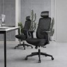 ARIA Office Chair with Headrest - JIJI.SG