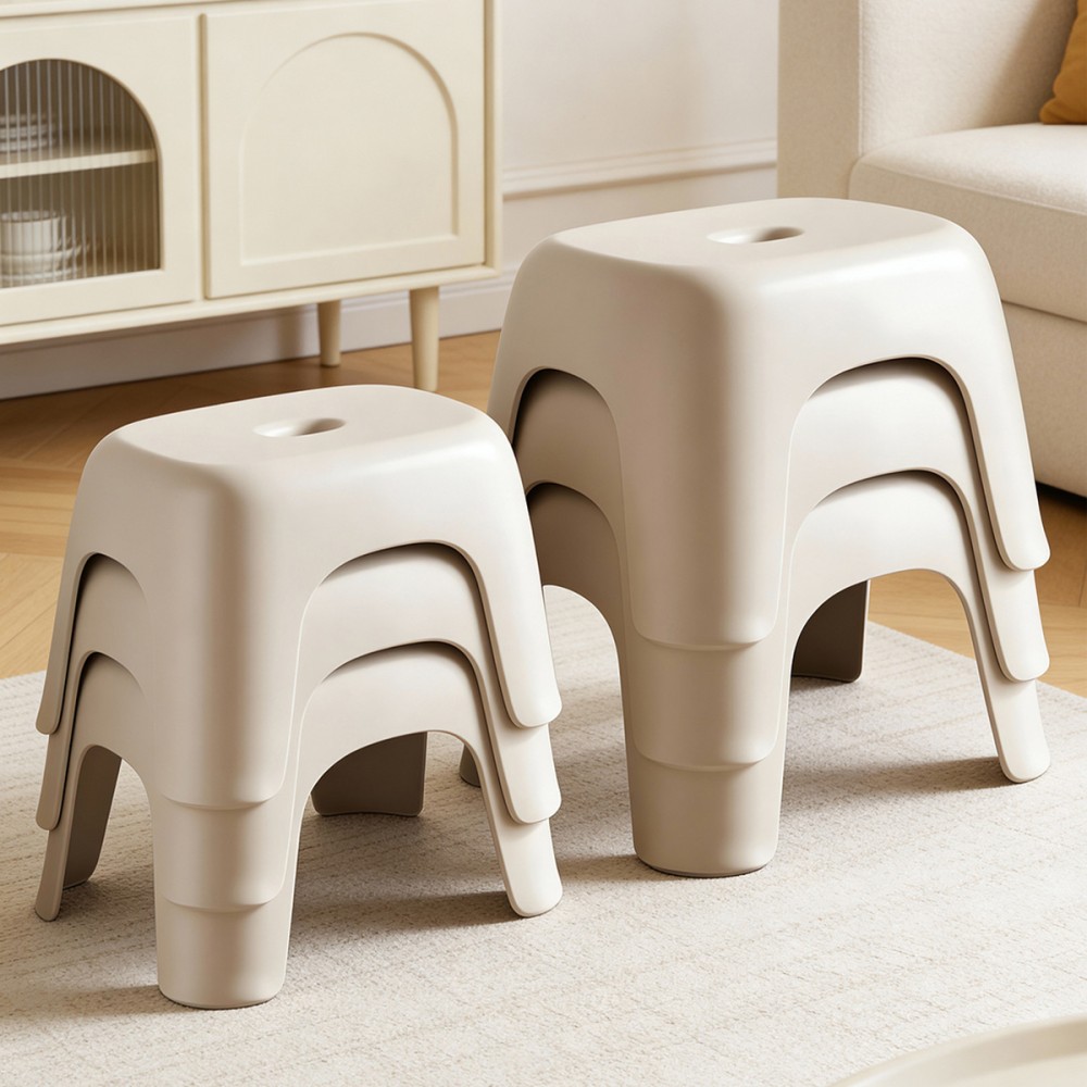 VANDI Plastic Low Anti-Skid Stool - JIJI.SG