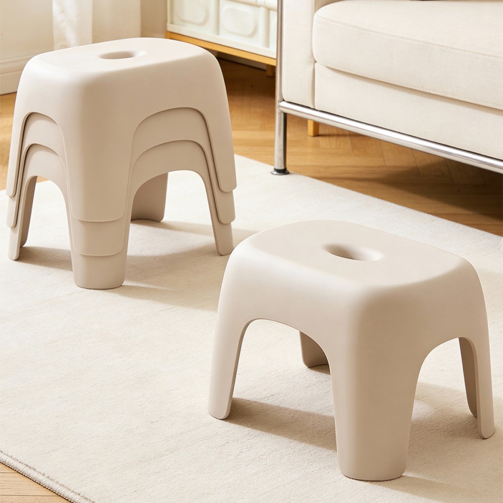 VANDI Plastic Low Anti-Skid Stool - JIJI.SG