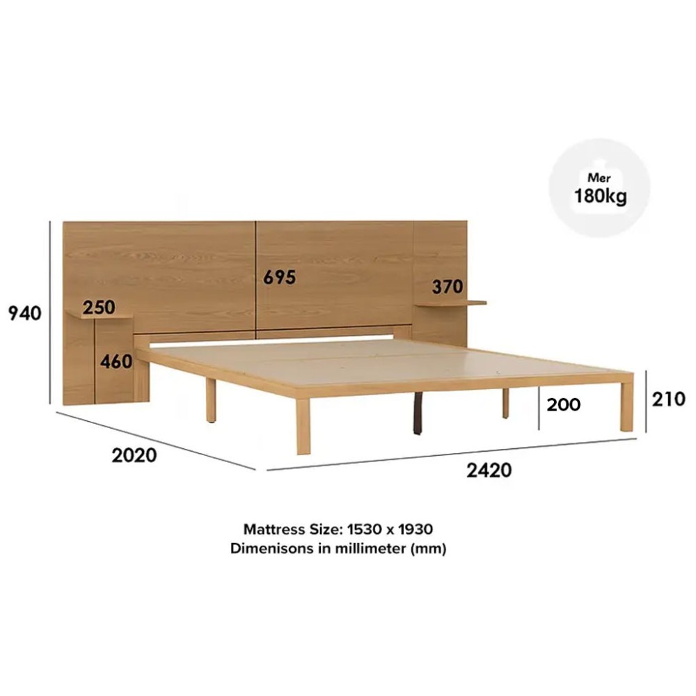 PLETTO Bed Frame - JIJI.SG