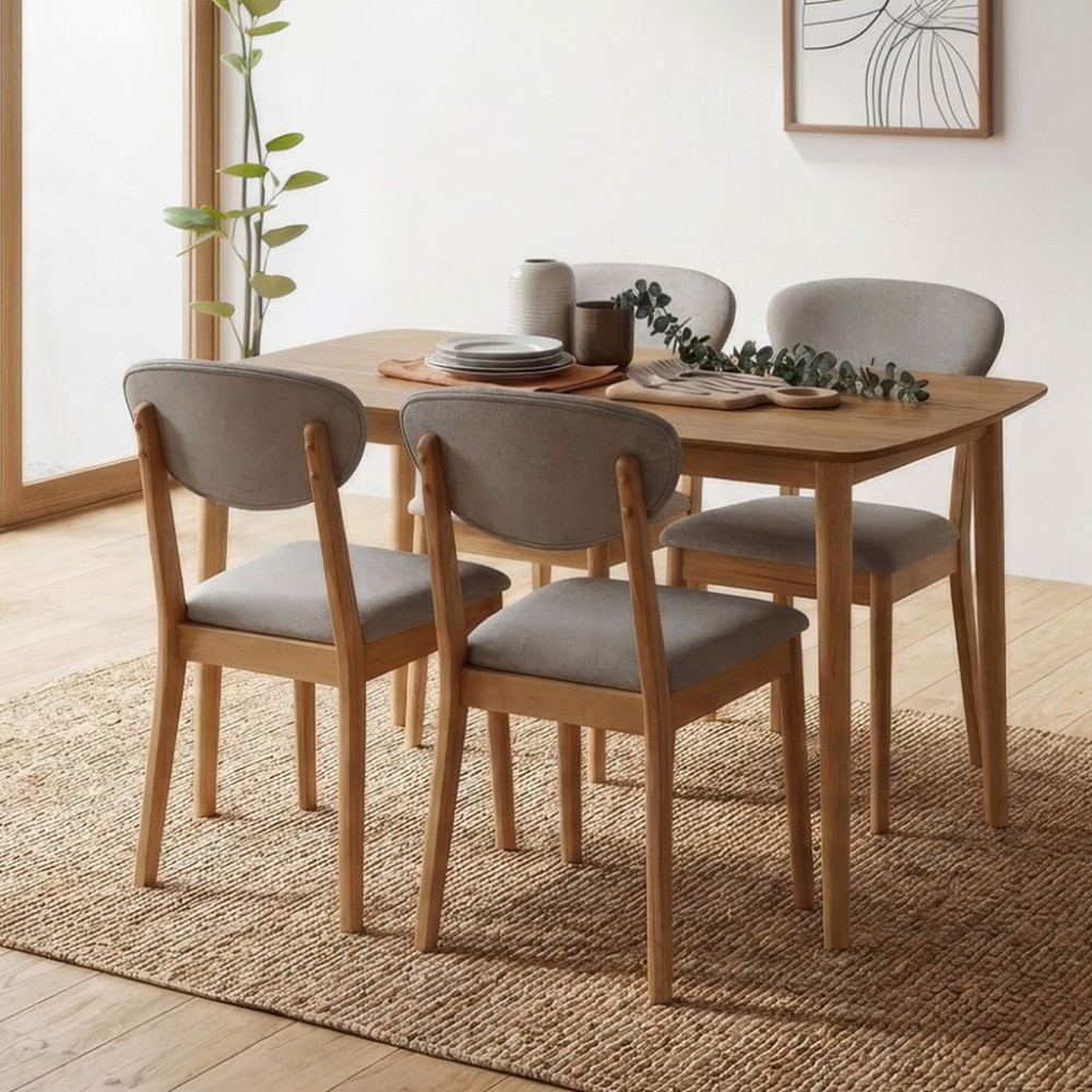 JOSIE Dining Table and 4 Chairs - JIJI.SG