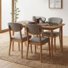 JOSIE Dining Table and 4 Chairs - JIJI.SG