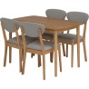 JOSIE Dining Table and 4 Chairs - JIJI.SG