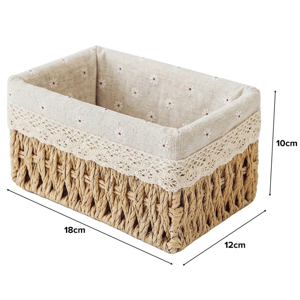 ELSKA Hand-Woven Rattan Storage Basket - JIJI.SG