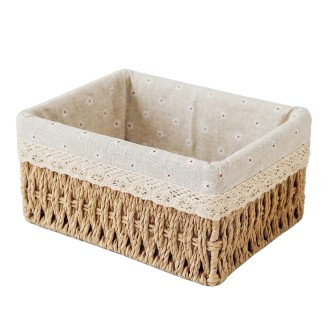 ELSKA Hand-Woven Rattan Storage Basket - JIJI.SG