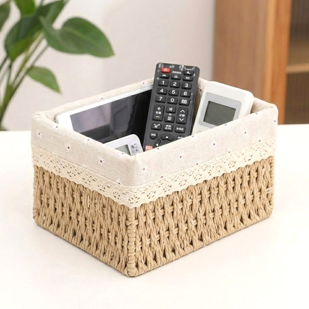 ELSKA Hand-Woven Rattan Storage Basket - JIJI.SG