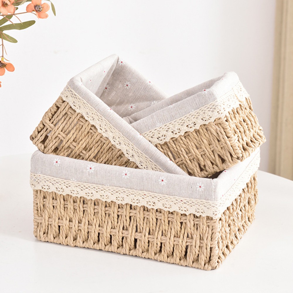 ELSKA Hand-Woven Rattan Storage Basket - JIJI.SG