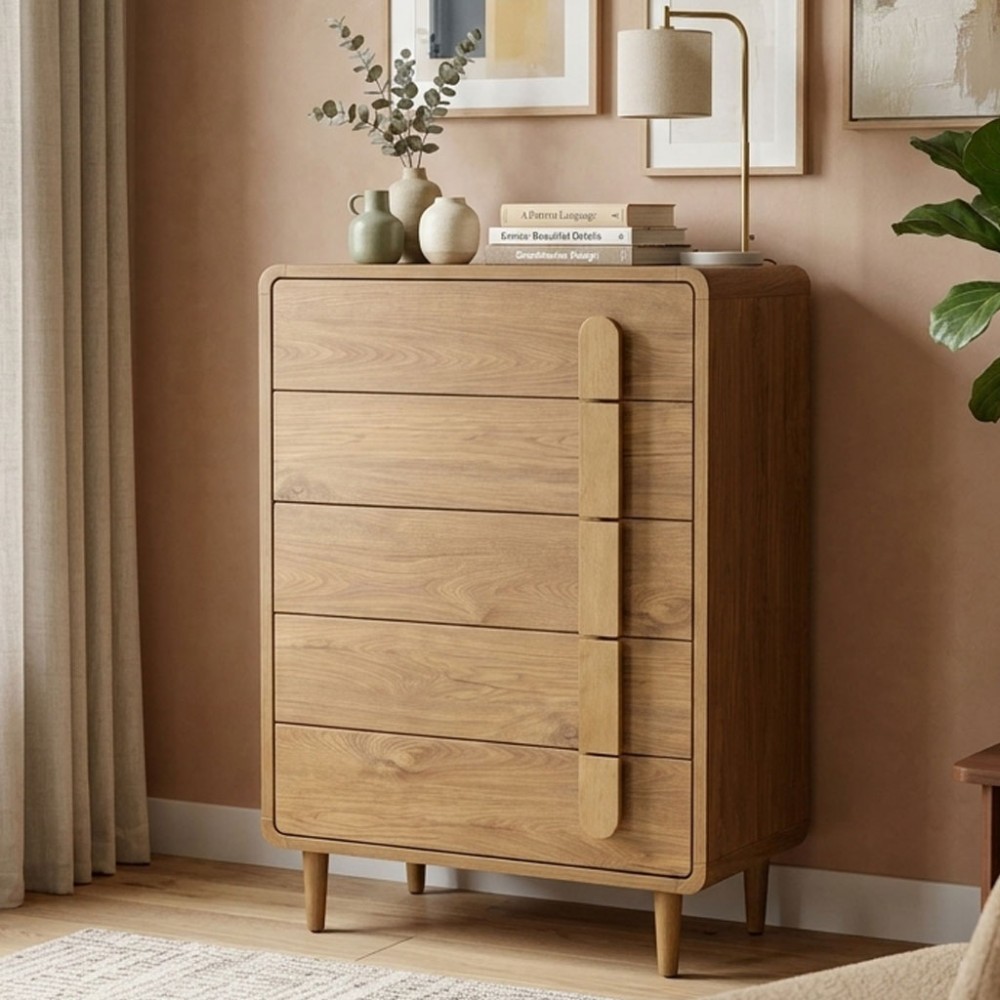 LOME Chest of 5 Drawers - JIJI.SG