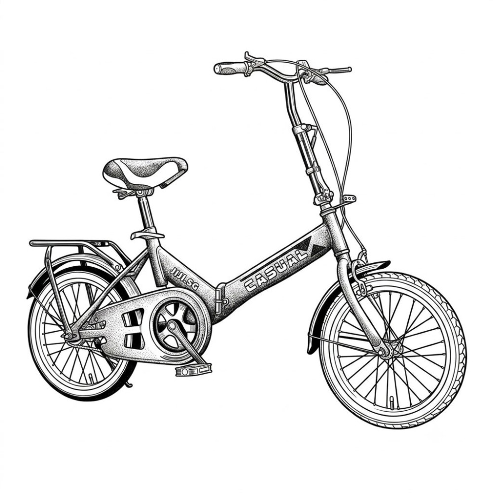 CASUAL Folding Bicycle - JIJI.SG