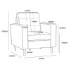 VENTO Armchair - JIJI.SG