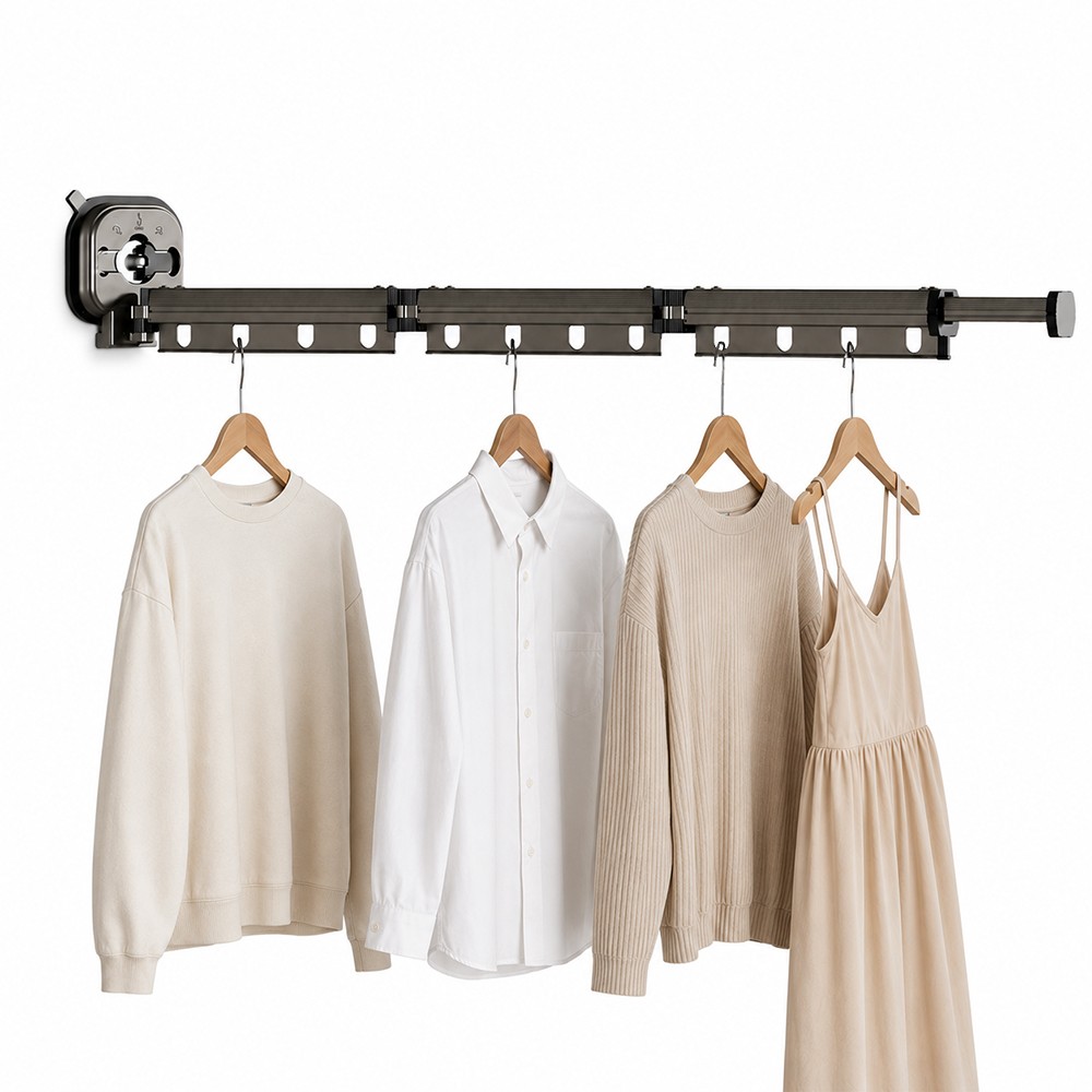 NILS Retractable Laundry Rack - JIJI.SG