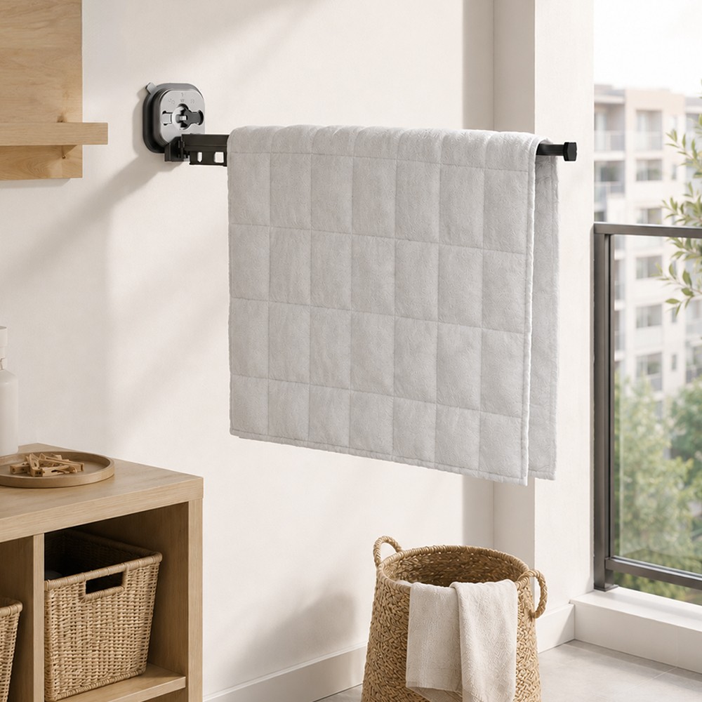NILS Retractable Laundry Rack - JIJI.SG