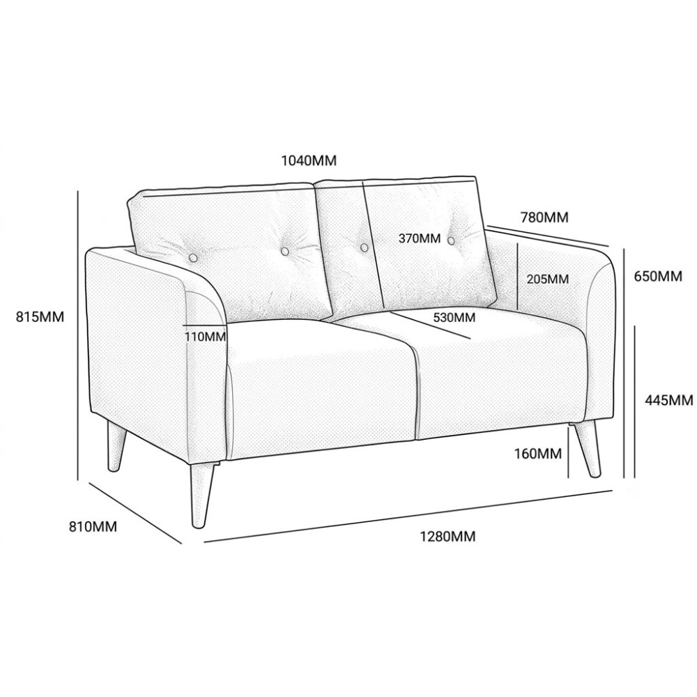 ALTO 2 Seater Sofa - JIJI.SG