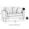 SLAVIA 2 Seater Sofa - JIJI.SG
