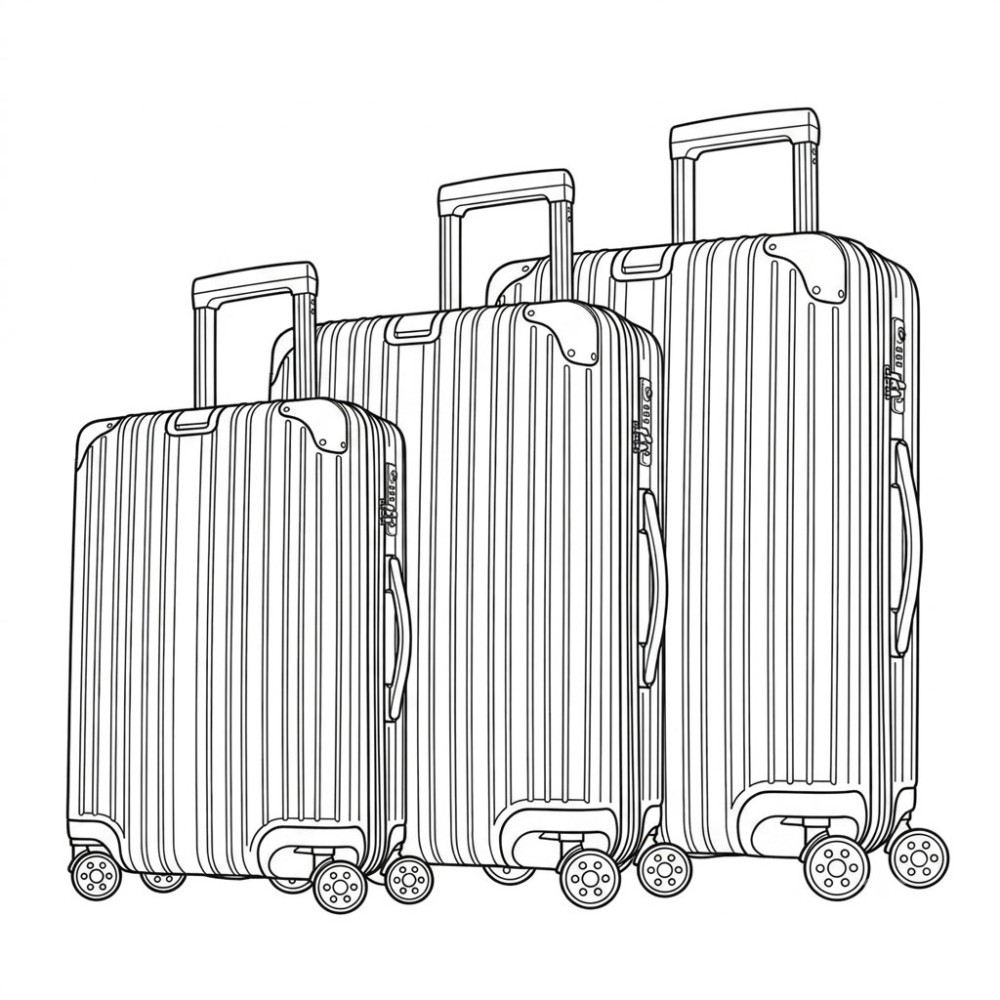 MAZON Premium Expandable Luggage with TSA Lock - JIJI.SG