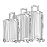 MAZON Premium Expandable Luggage with TSA Lock - JIJI.SG