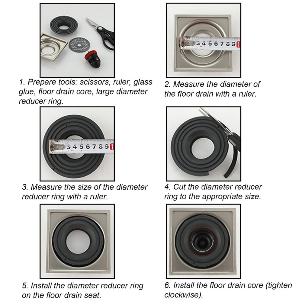 HEMN Bathroom Brass Floor Drain Core - JIJI.SG