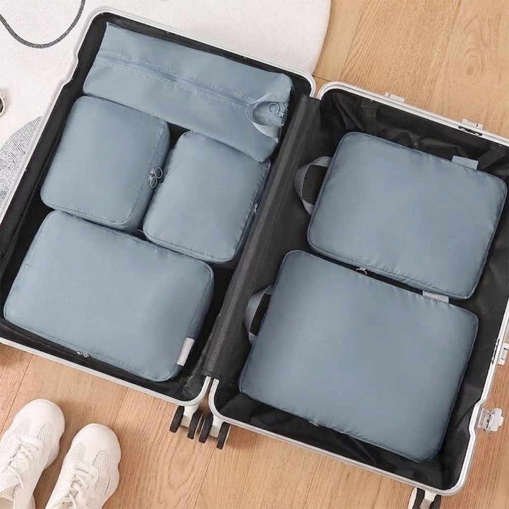 MIVLA 6 Pc Set Luggage Packing Cubes Organizer - JIJI.SG